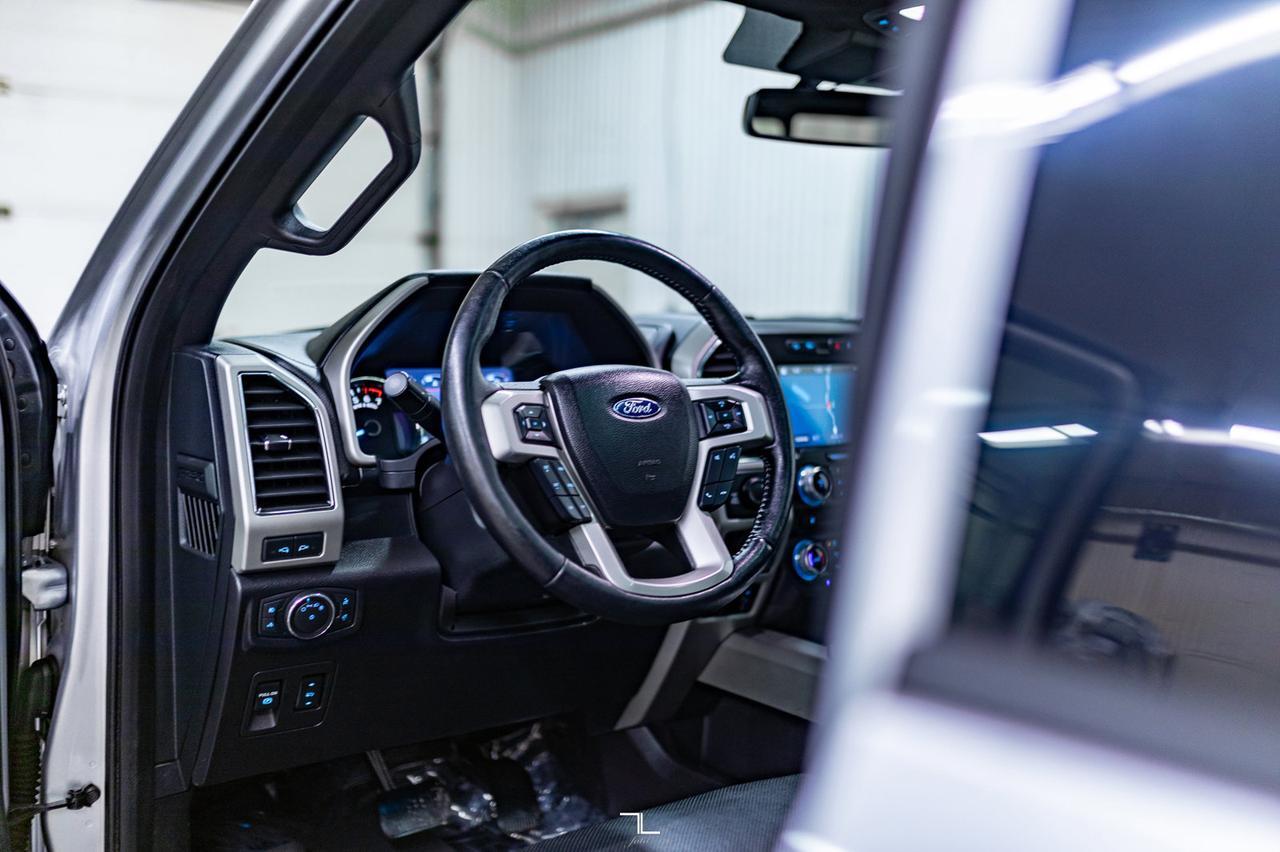 2018 Ford F-150 4x4 Super Crew Lariat FX4 Leather Roof Nav Red Deer AB