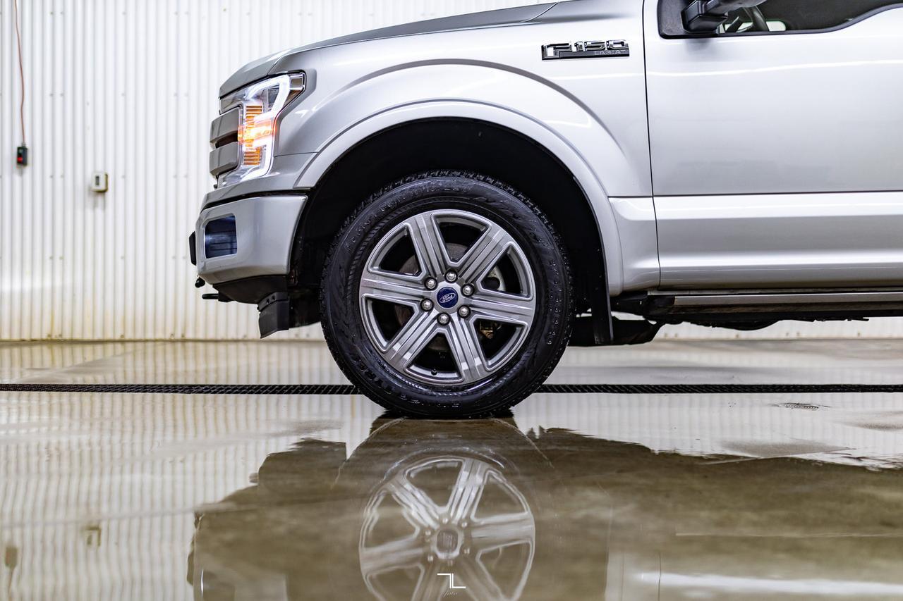 2018 Ford F-150 4x4 Super Crew Lariat FX4 Leather Roof Nav Red Deer AB