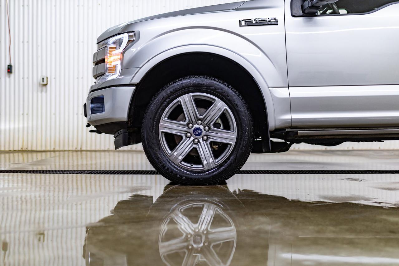2018 Ford F-150 4x4 Super Crew Lariat FX4 Leather Roof Nav Red Deer AB