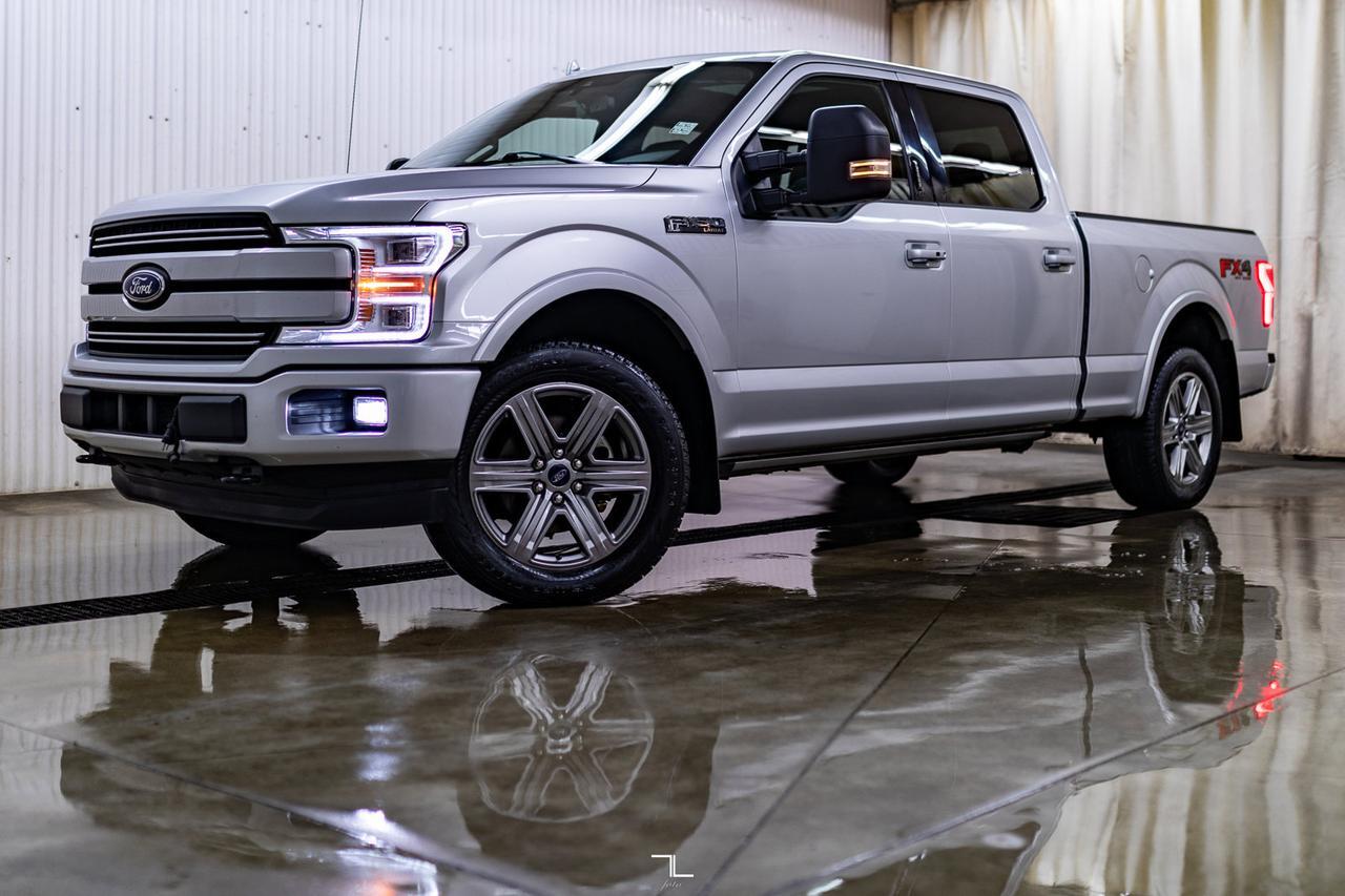 2018 Ford F-150 4x4 Super Crew Lariat FX4 Leather Roof Nav Red Deer AB