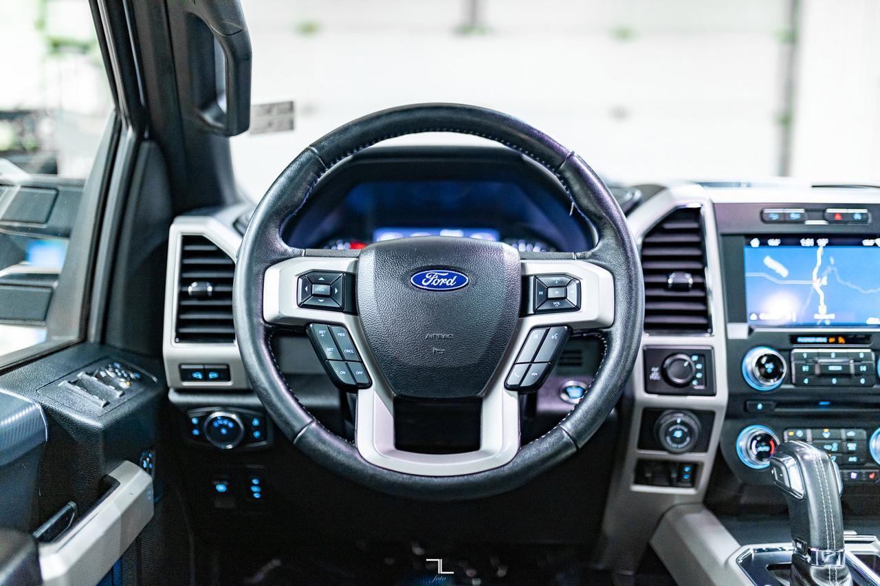 2018 Ford F-150 4x4 Super Crew Lariat FX4 Leather Roof Nav Red Deer AB