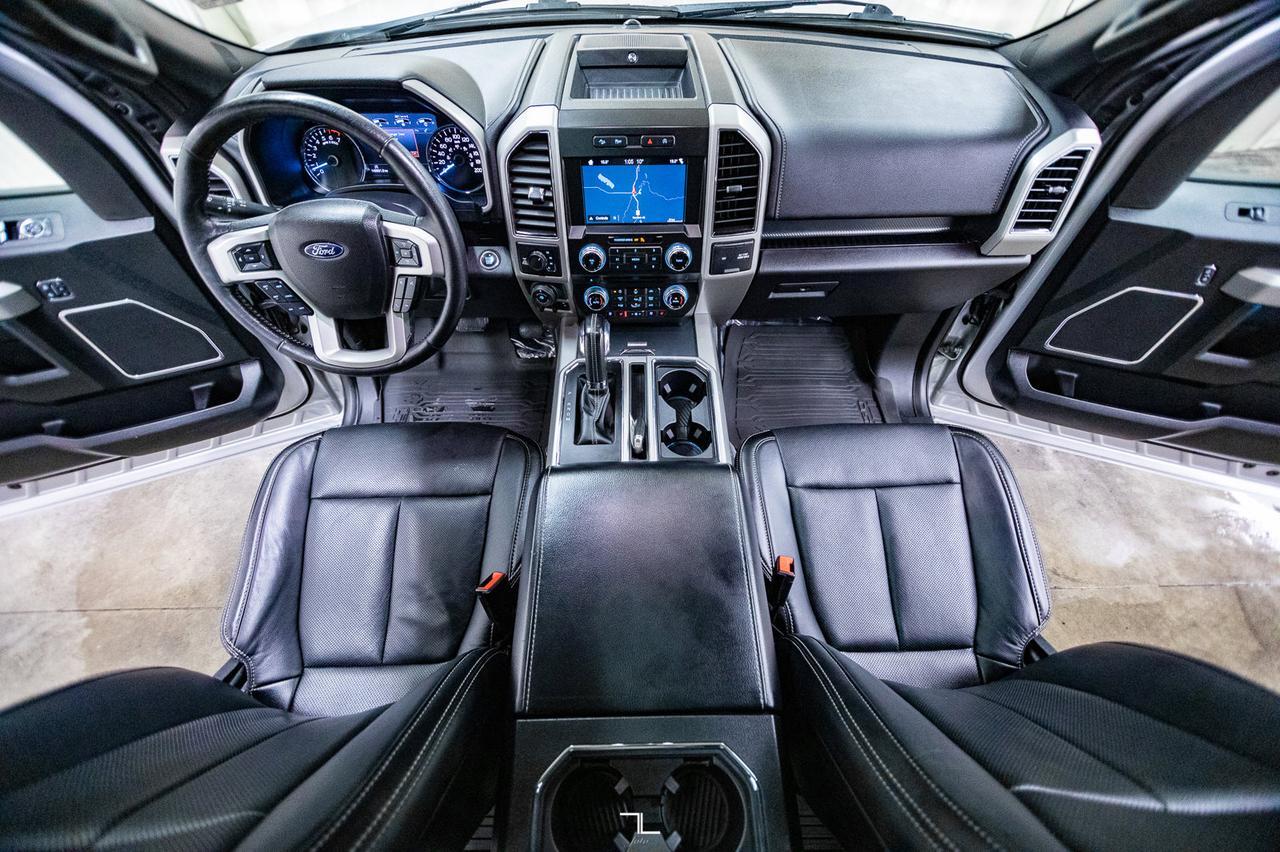 2018 Ford F-150 4x4 Super Crew Lariat FX4 Leather Roof Nav Red Deer AB