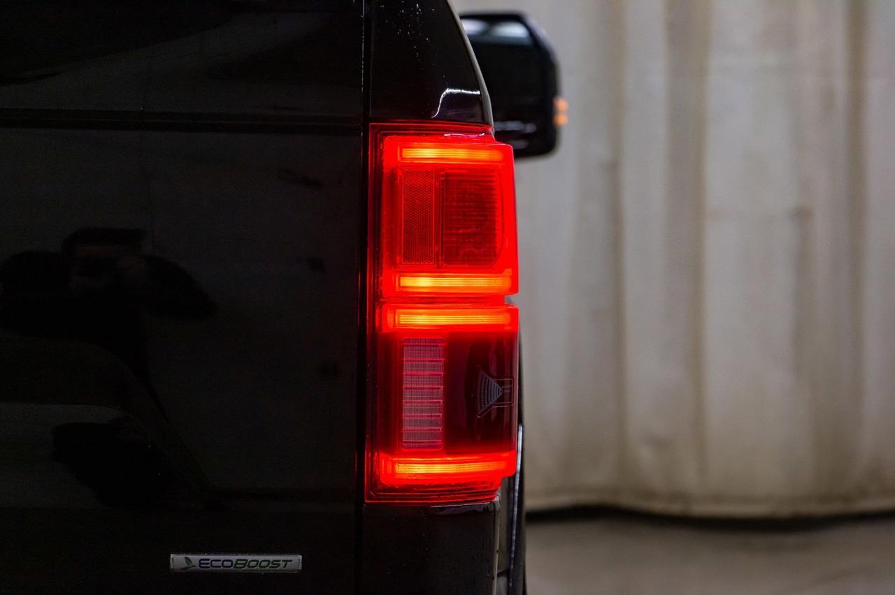 2018 Ford F-150 4x4 Super Crew Lariat FX4 Longbox Leather Roof Nav Red Deer AB