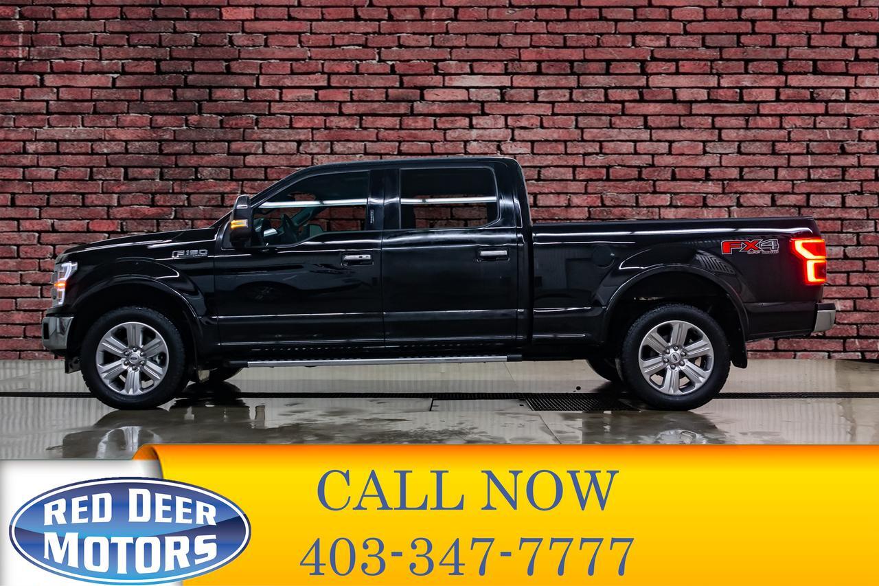 2018 Ford F-150 4x4 Super Crew Lariat FX4 Longbox Leather Roof Nav