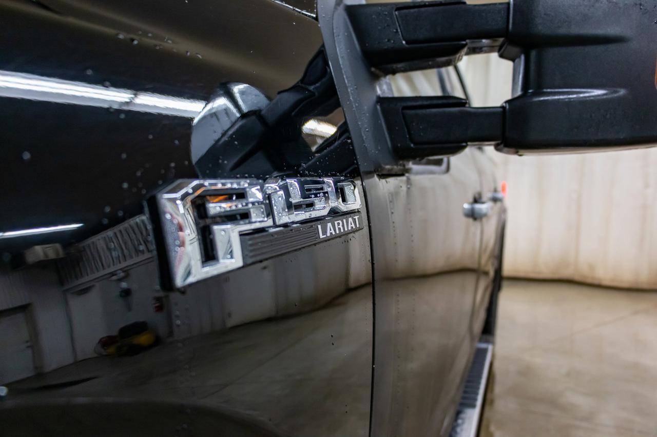 2018 Ford F-150 4x4 Super Crew Lariat FX4 Longbox Leather Roof Nav Red Deer AB