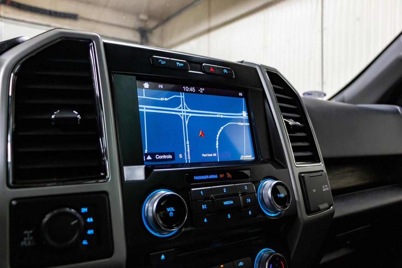 2018 Ford F-150 4x4 Super Crew Lariat FX4 Longbox Leather Roof Nav Red Deer AB