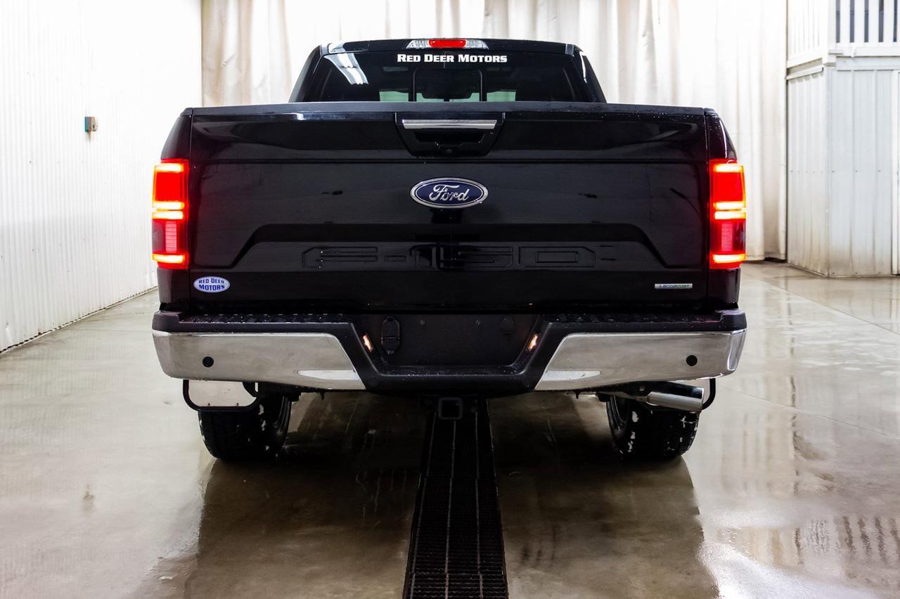 2018 Ford F-150 4x4 Super Crew Lariat FX4 Longbox Leather Roof Nav Red Deer AB