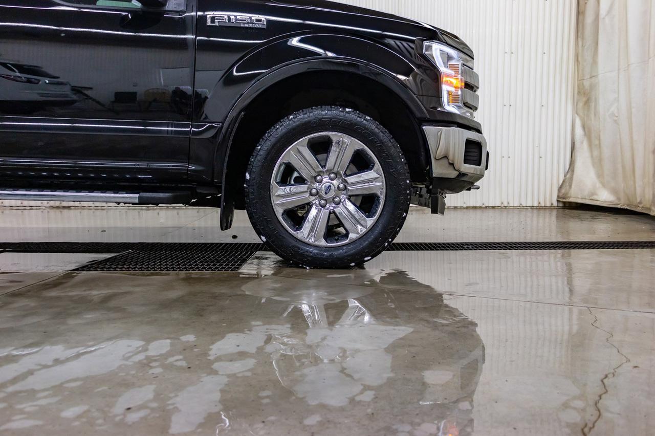 2018 Ford F-150 4x4 Super Crew Lariat FX4 Longbox Leather Roof Nav Red Deer AB