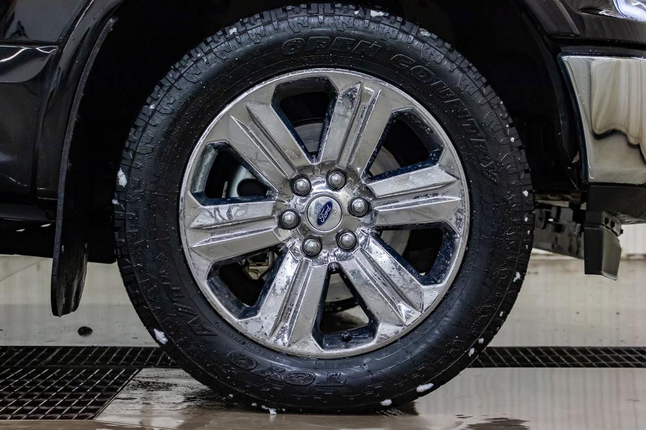 2018 Ford F-150 4x4 Super Crew Lariat FX4 Longbox Leather Roof Nav Red Deer AB