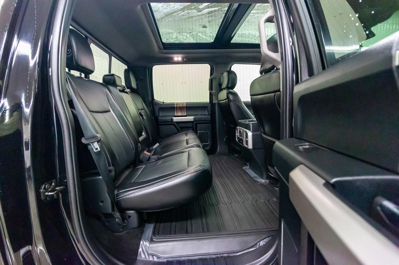 2018 Ford F-150 4x4 Super Crew Lariat FX4 Longbox Leather Roof Nav Red Deer AB