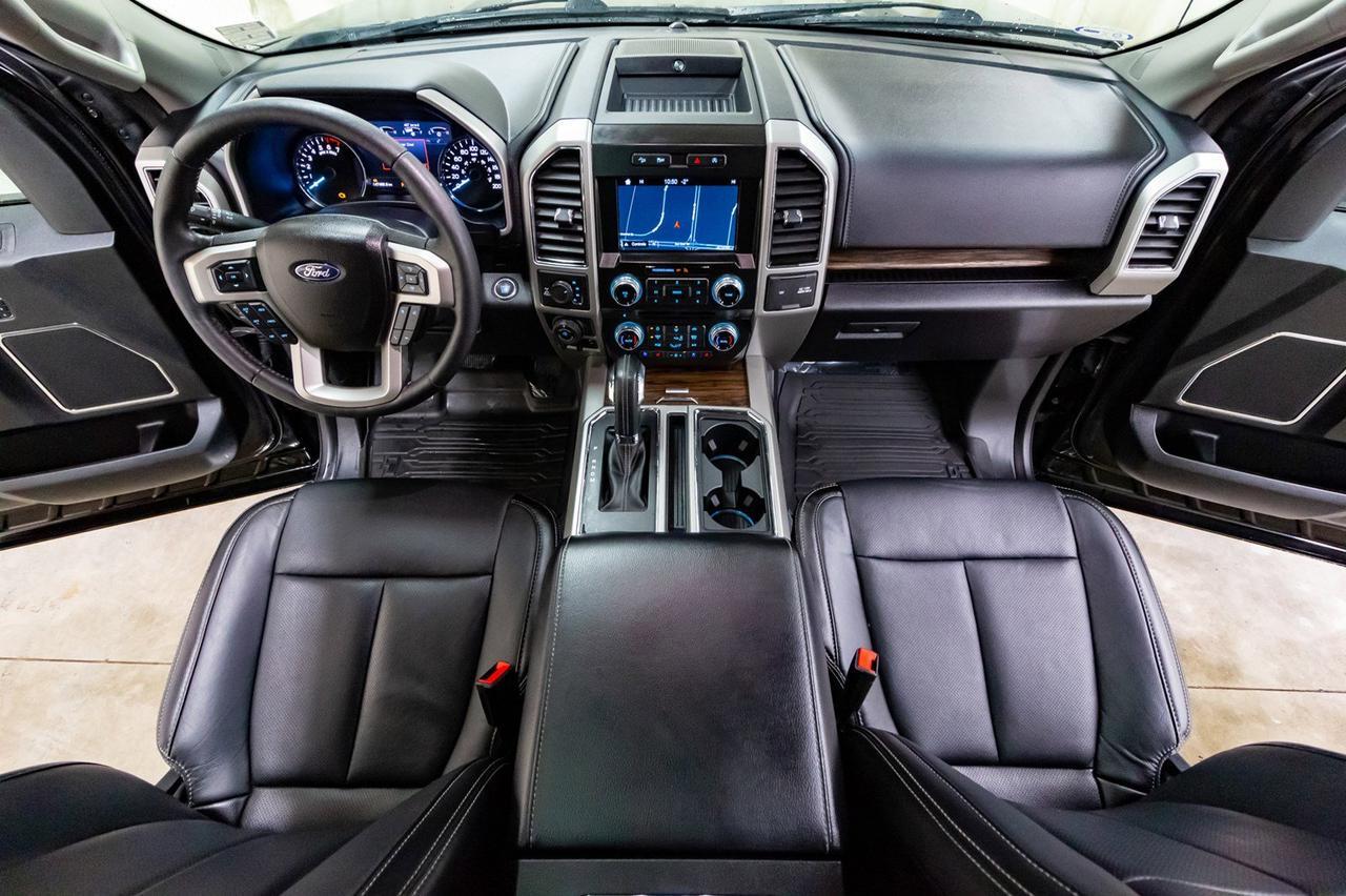 2018 Ford F-150 4x4 Super Crew Lariat FX4 Longbox Leather Roof Nav Red Deer AB