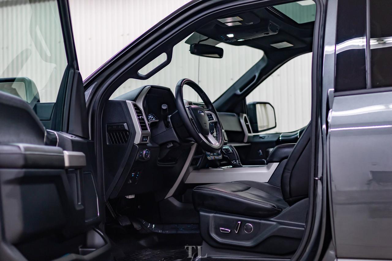 2018 Ford F-150 4x4 Super Crew Lariat Leather Roof Nav Red Deer AB