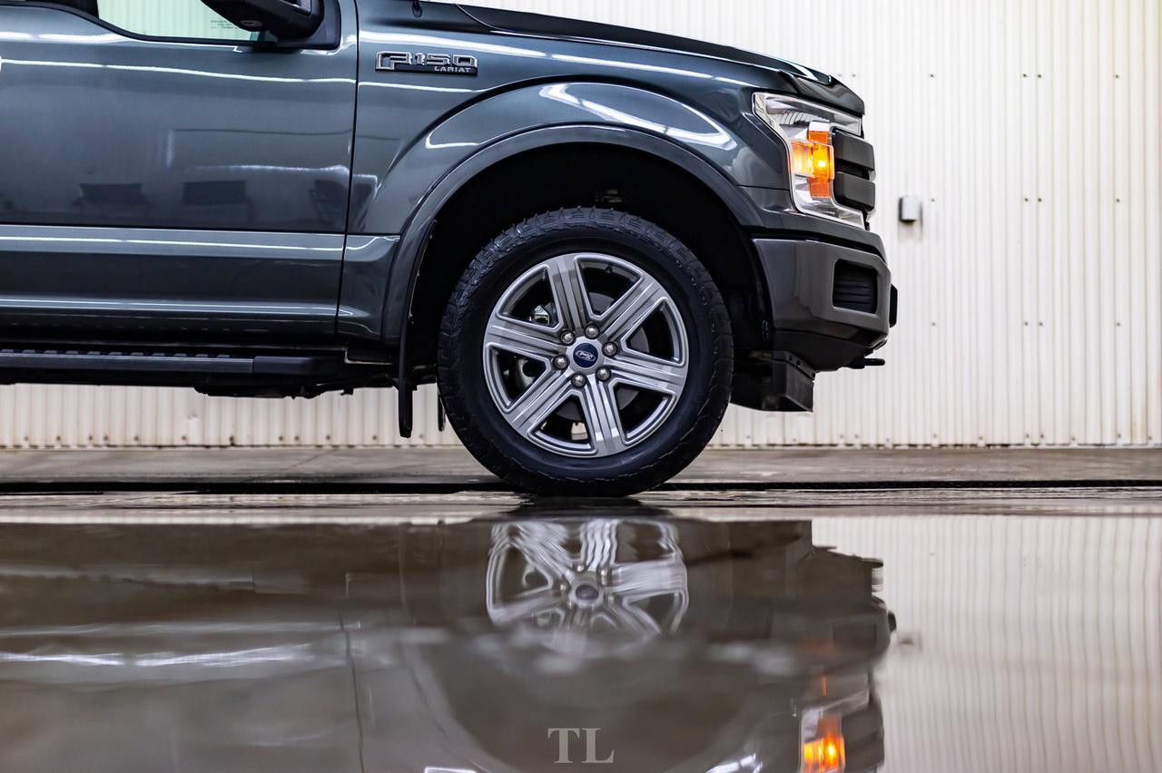 2018 Ford F-150 4x4 Super Crew Lariat Leather Roof Nav Red Deer AB