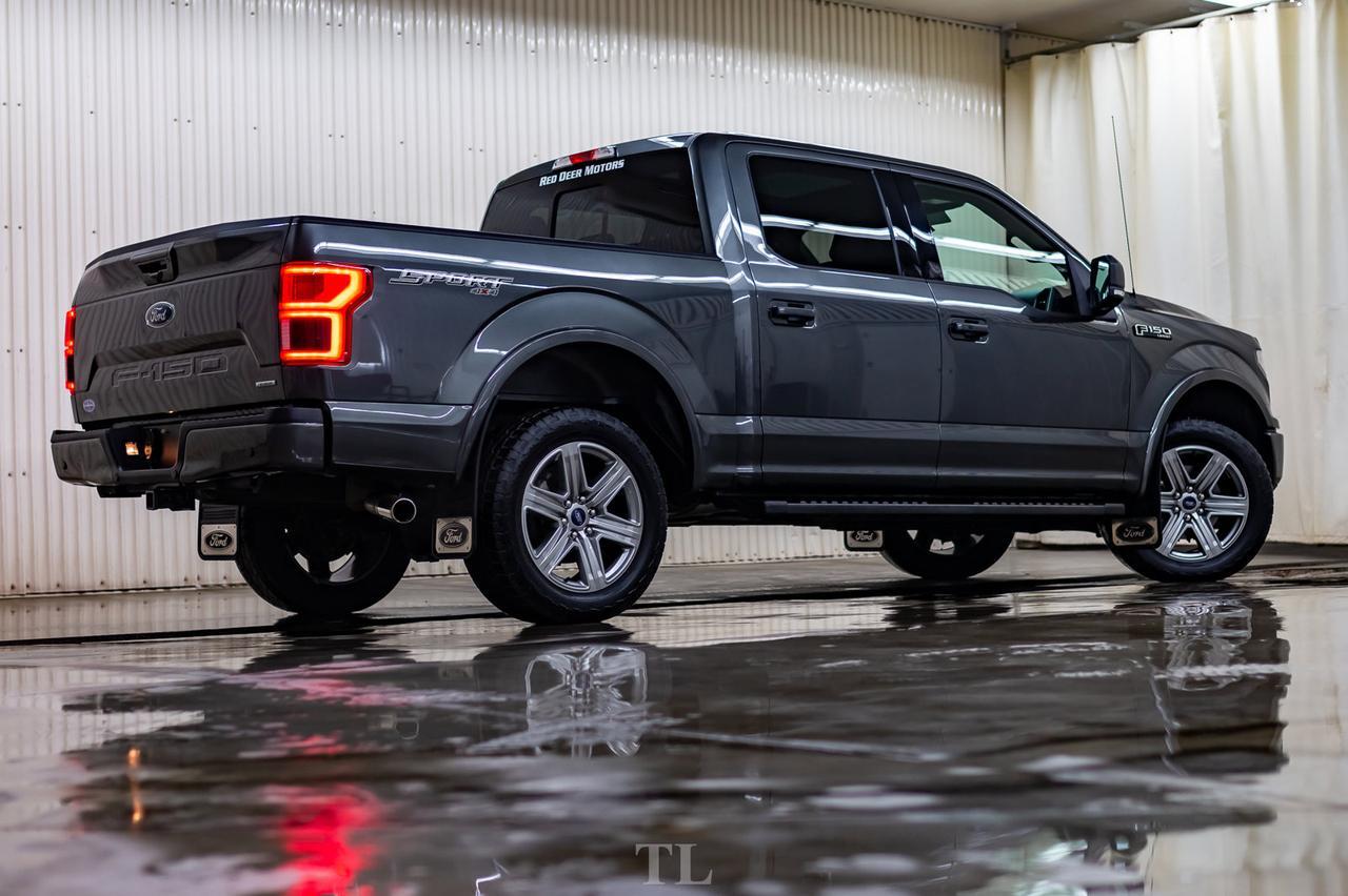 2018 Ford F-150 4x4 Super Crew Lariat Leather Roof Nav Red Deer AB