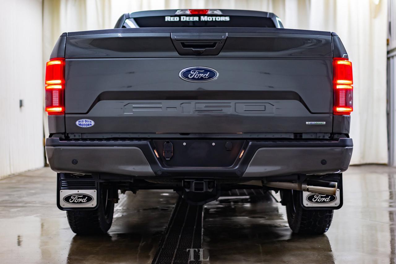 2018 Ford F-150 4x4 Super Crew Lariat Leather Roof Nav Red Deer AB