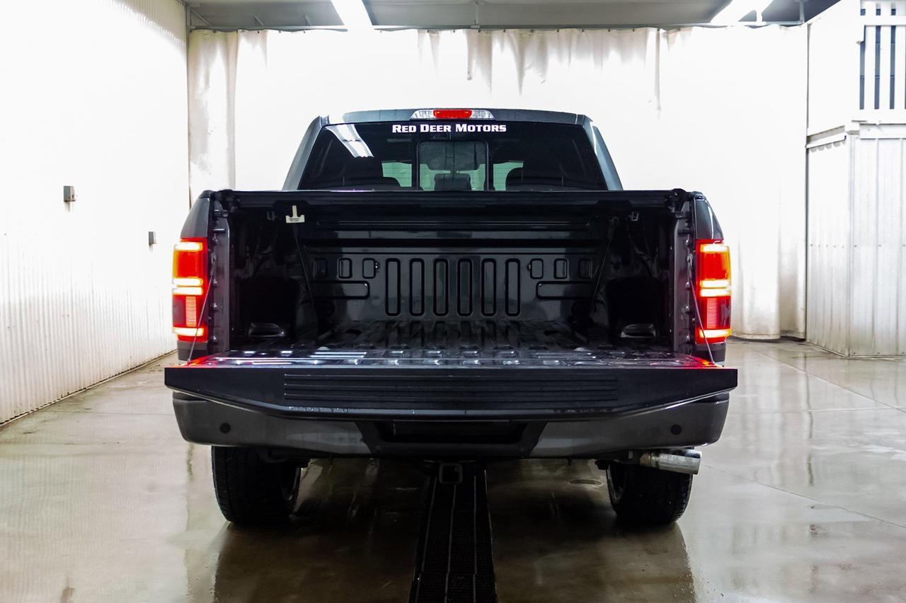 2018 Ford F-150 4x4 Super Crew Lariat Sport Leather Roof Nav Red Deer AB