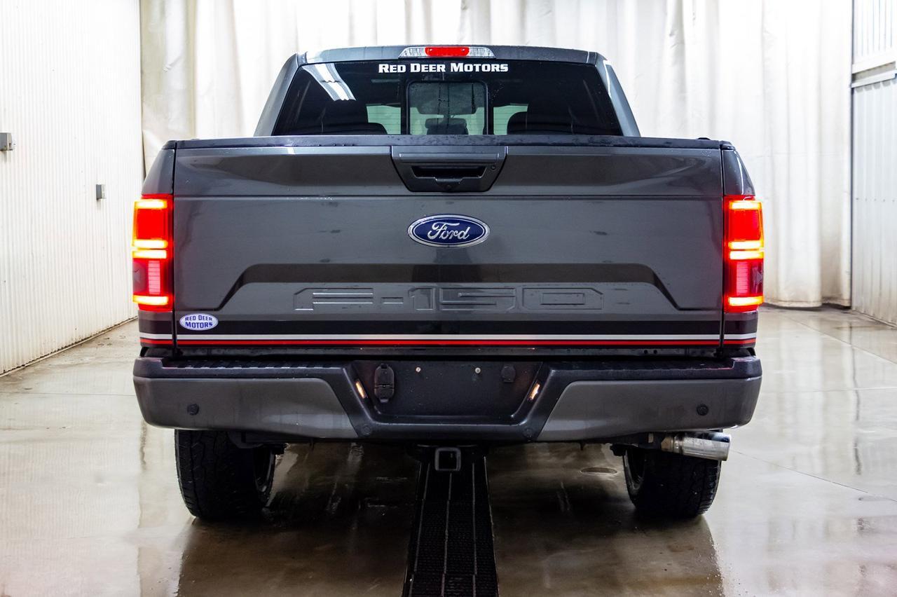2018 Ford F-150 4x4 Super Crew Lariat Sport Leather Roof Nav Red Deer AB
