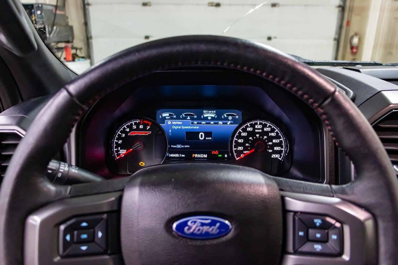 2018 Ford F-150 4x4 Super Crew Lariat Sport Leather Roof Nav Red Deer AB