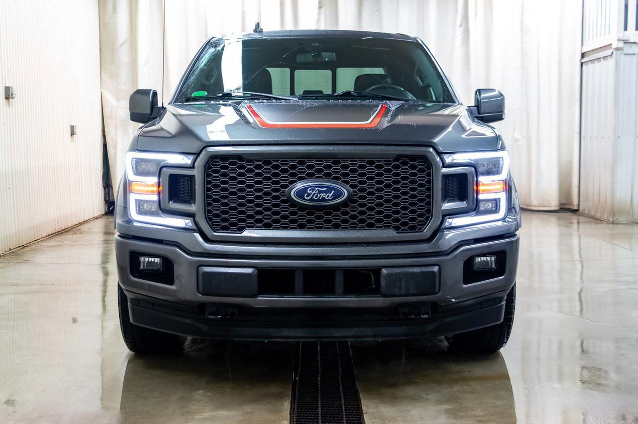 2018 Ford F-150 4x4 Super Crew Lariat Sport Leather Roof Nav Red Deer AB