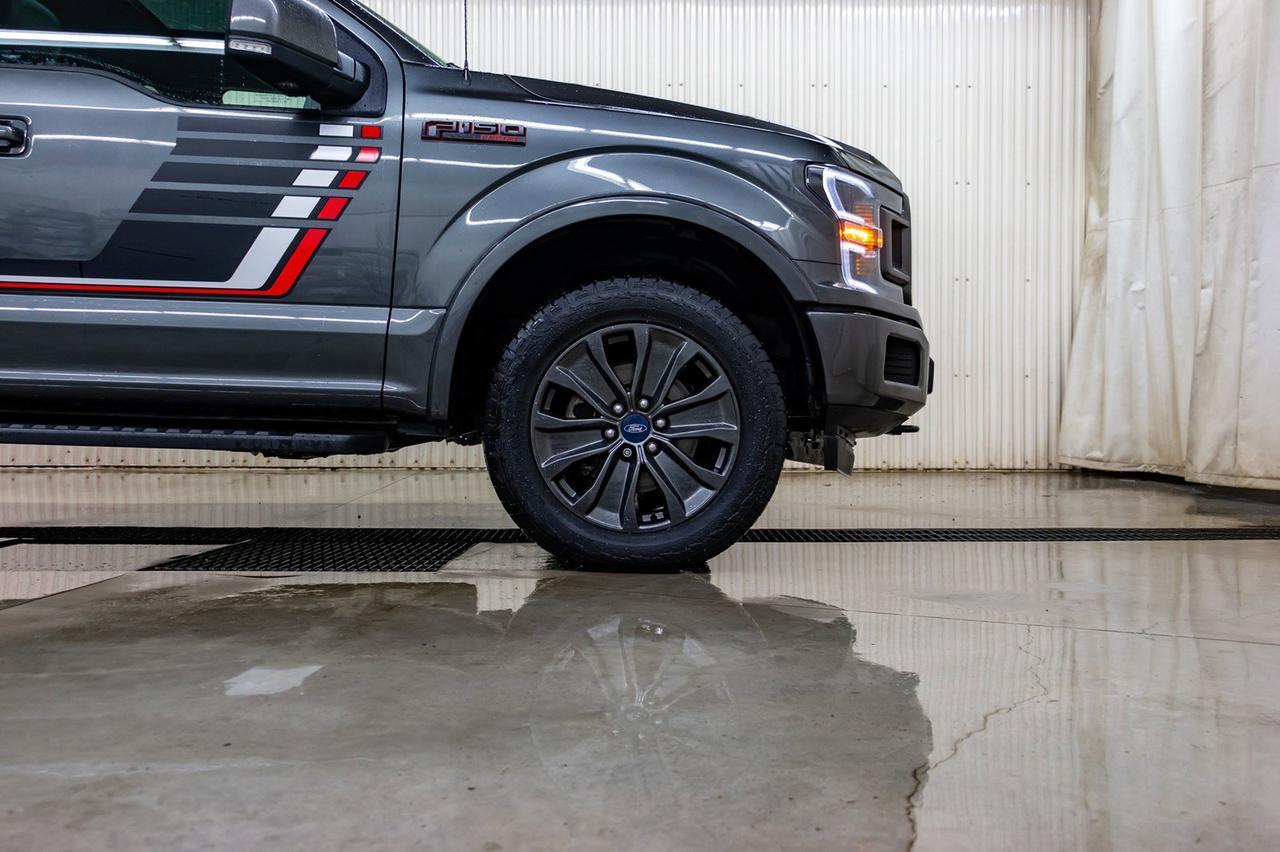2018 Ford F-150 4x4 Super Crew Lariat Sport Leather Roof Nav Red Deer AB