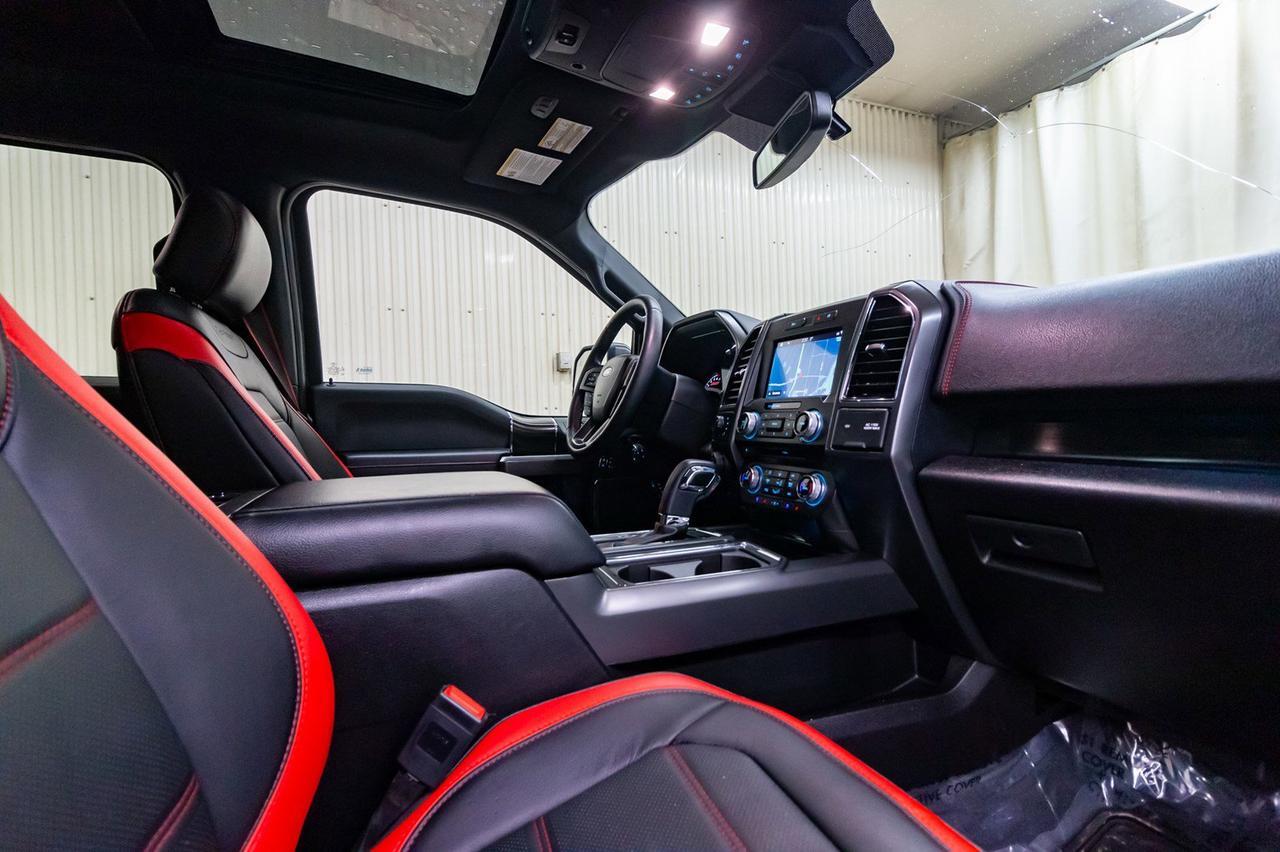 2018 Ford F-150 4x4 Super Crew Lariat Sport Leather Roof Nav Red Deer AB