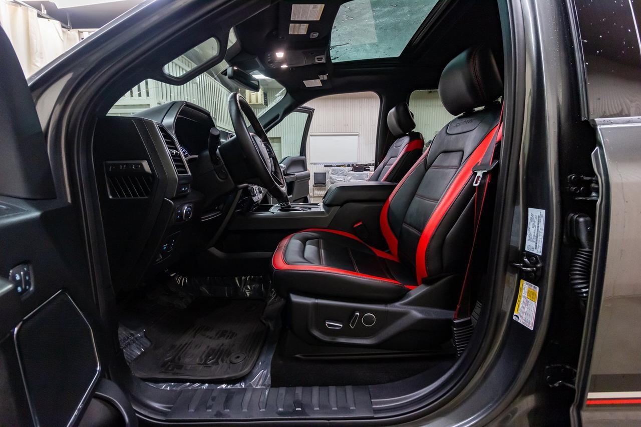 2018 Ford F-150 4x4 Super Crew Lariat Sport Leather Roof Nav Red Deer AB