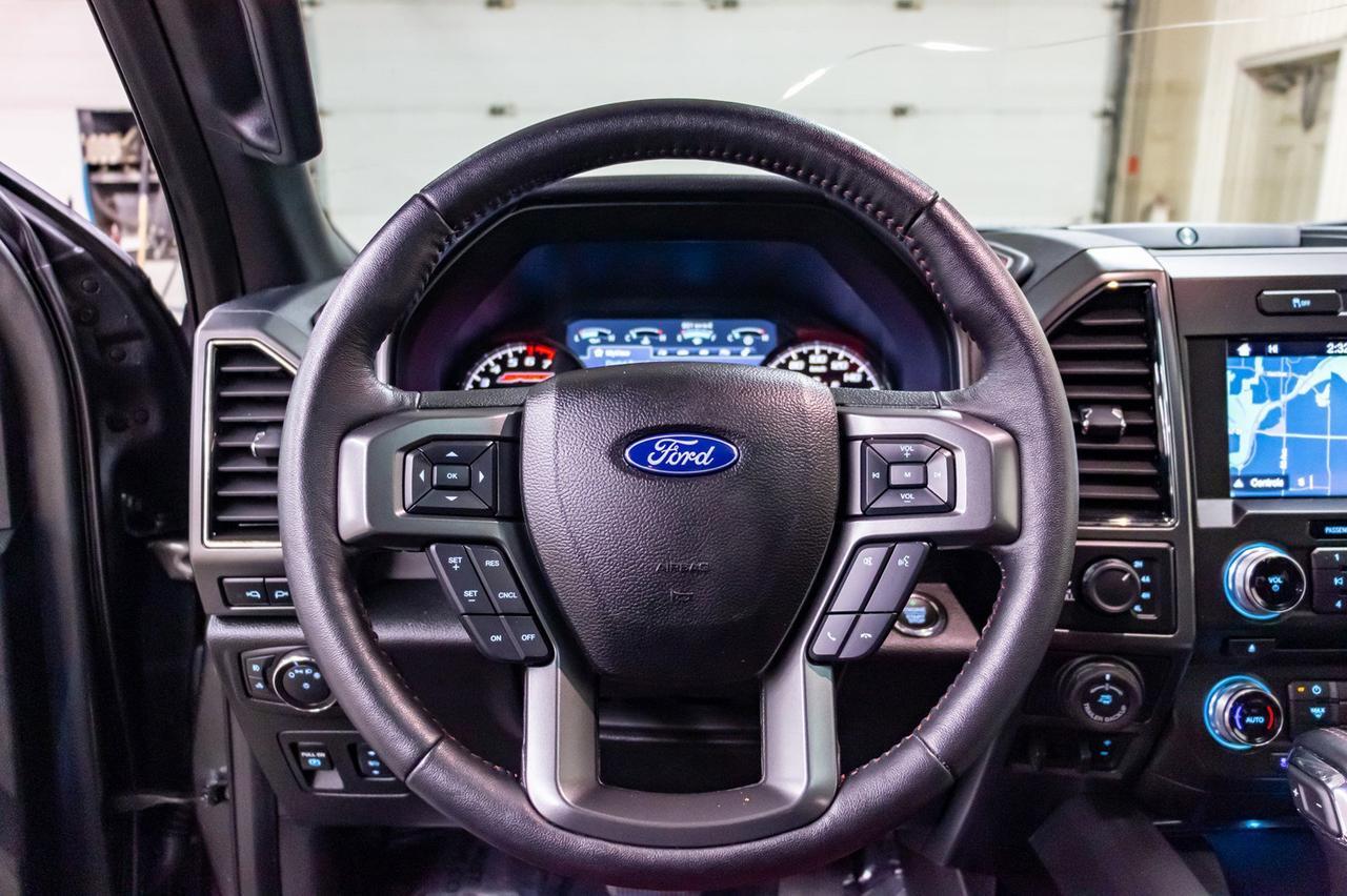 2018 Ford F-150 4x4 Super Crew Lariat Sport Leather Roof Nav Red Deer AB