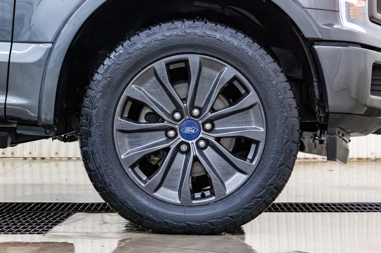 2018 Ford F-150 4x4 Super Crew Lariat Sport Leather Roof Nav Red Deer AB