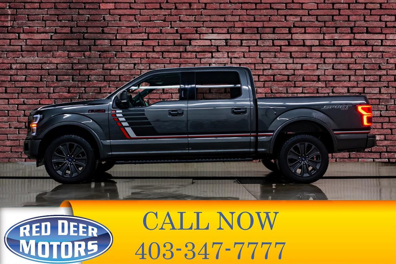 2018 Ford F-150 4x4 Super Crew Lariat Sport Leather Roof Nav
