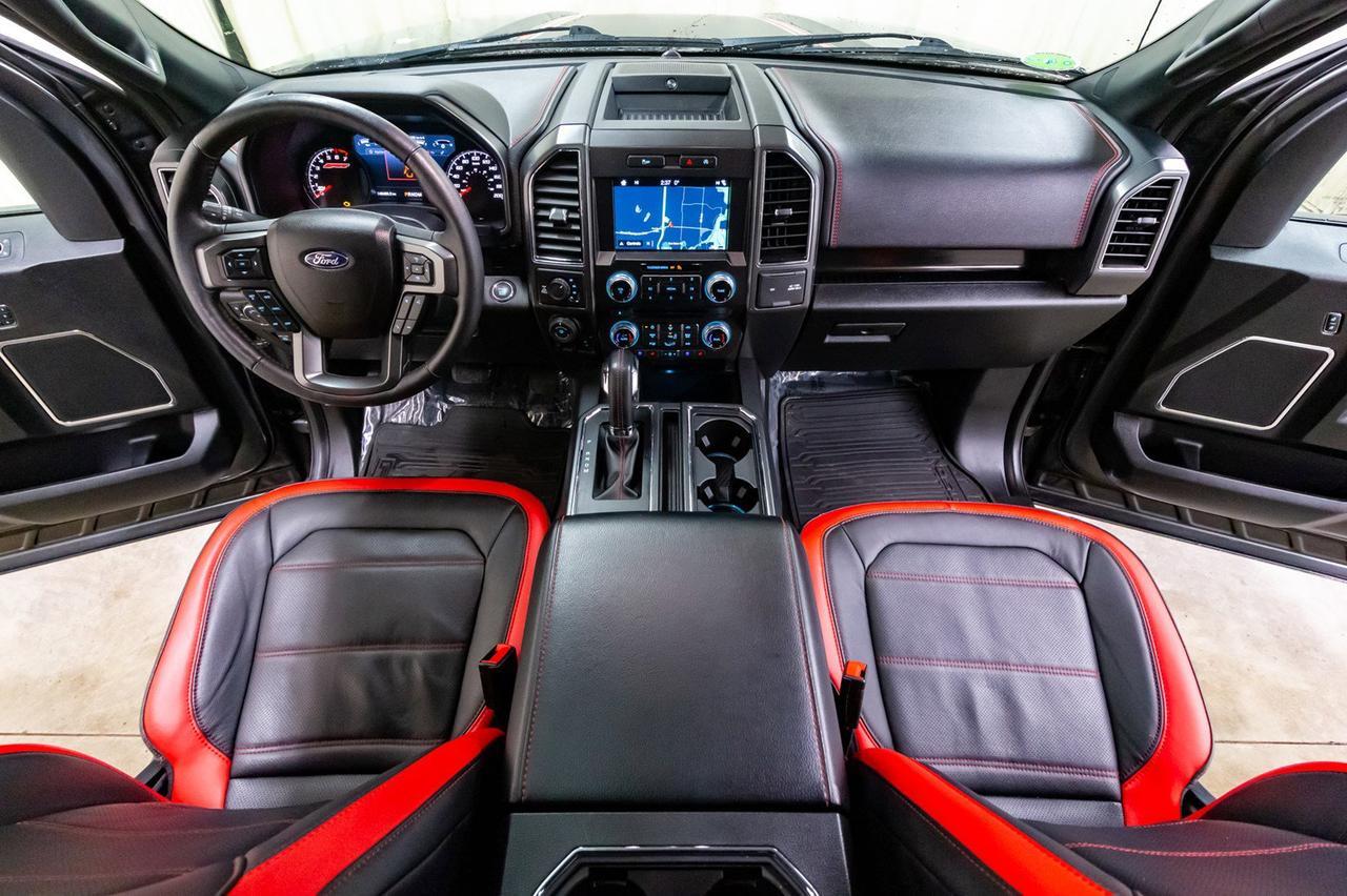 2018 Ford F-150 4x4 Super Crew Lariat Sport Leather Roof Nav Red Deer AB