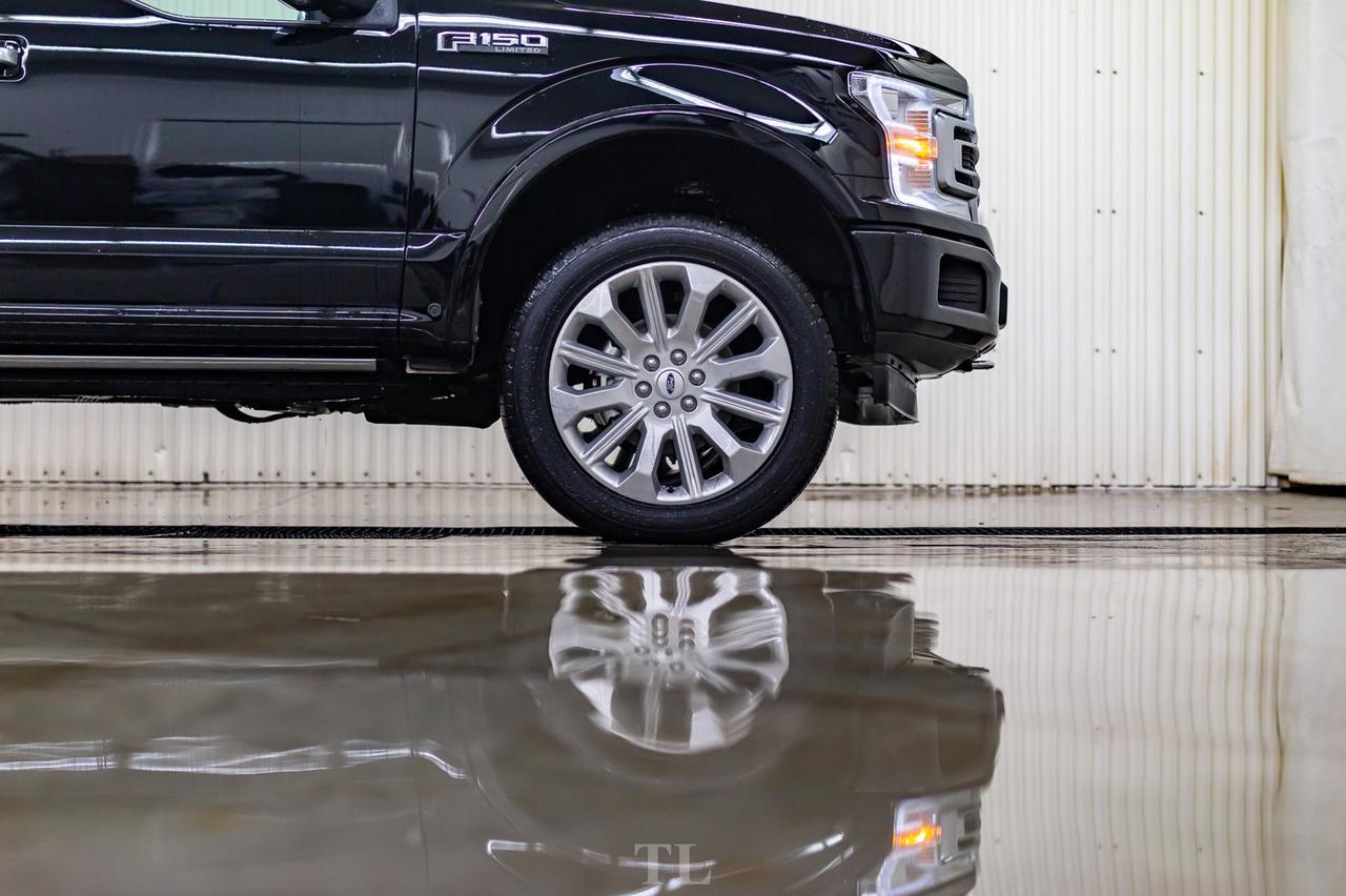 2018 Ford F-150 4x4 Super Crew Limited Level Kit Leather Roof Nav Red Deer AB