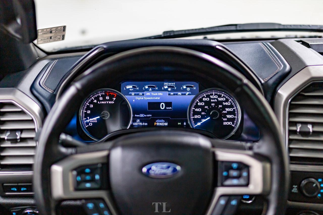 2018 Ford F-150 4x4 Super Crew Limited Level Kit Leather Roof Nav Red Deer AB