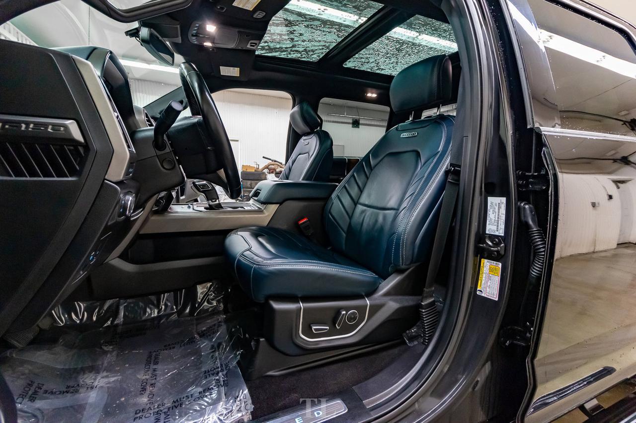 2018 Ford F-150 4x4 Super Crew Limited Level Kit Leather Roof Nav Red Deer AB