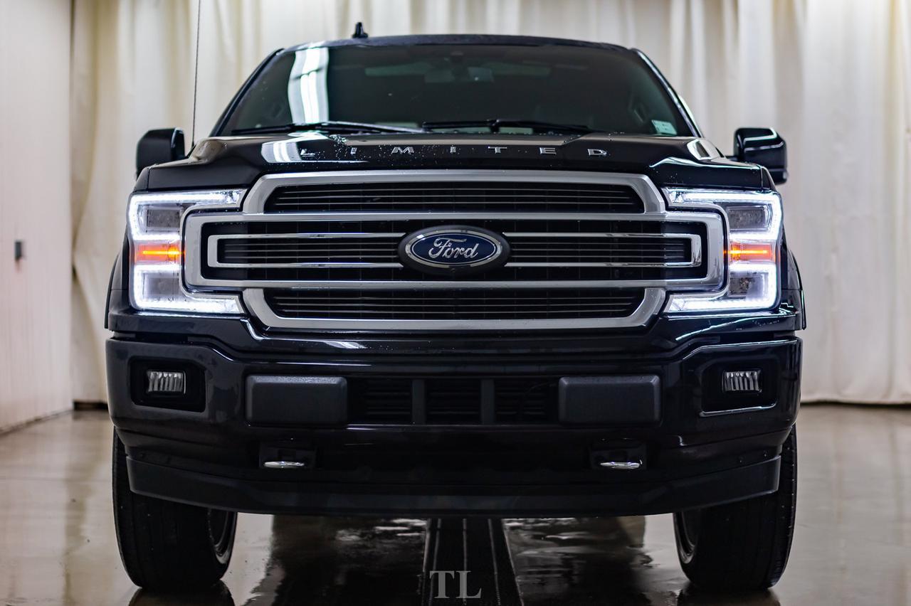 2018 Ford F-150 4x4 Super Crew Limited Level Kit Leather Roof Nav Red Deer AB