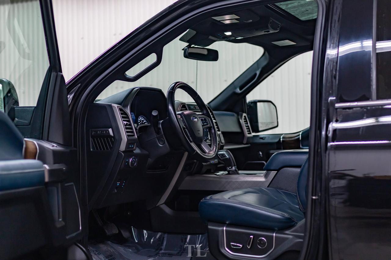 2018 Ford F-150 4x4 Super Crew Limited Level Kit Leather Roof Nav Red Deer AB