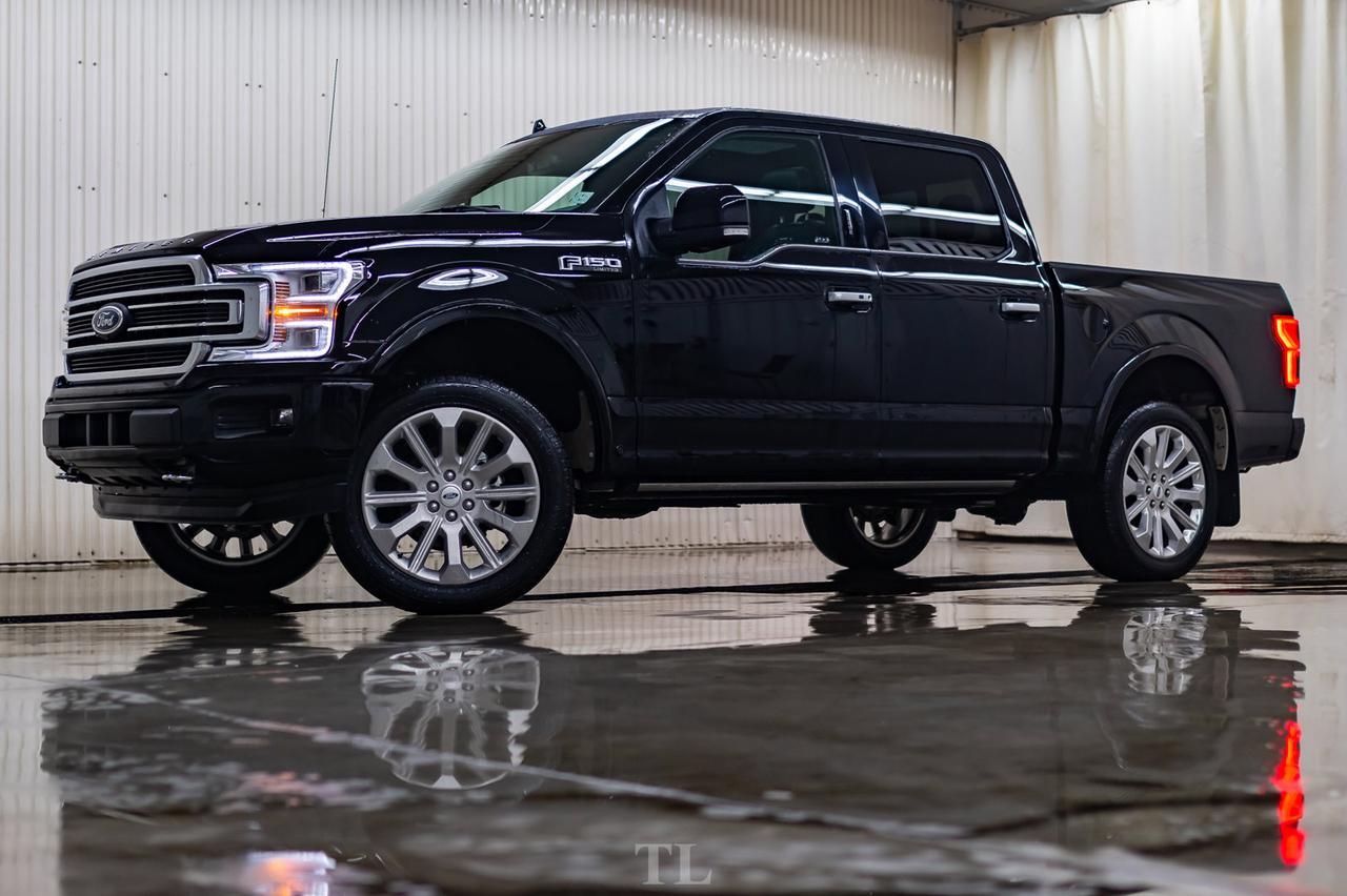 2018 Ford F-150 4x4 Super Crew Limited Level Kit Leather Roof Nav Red Deer AB