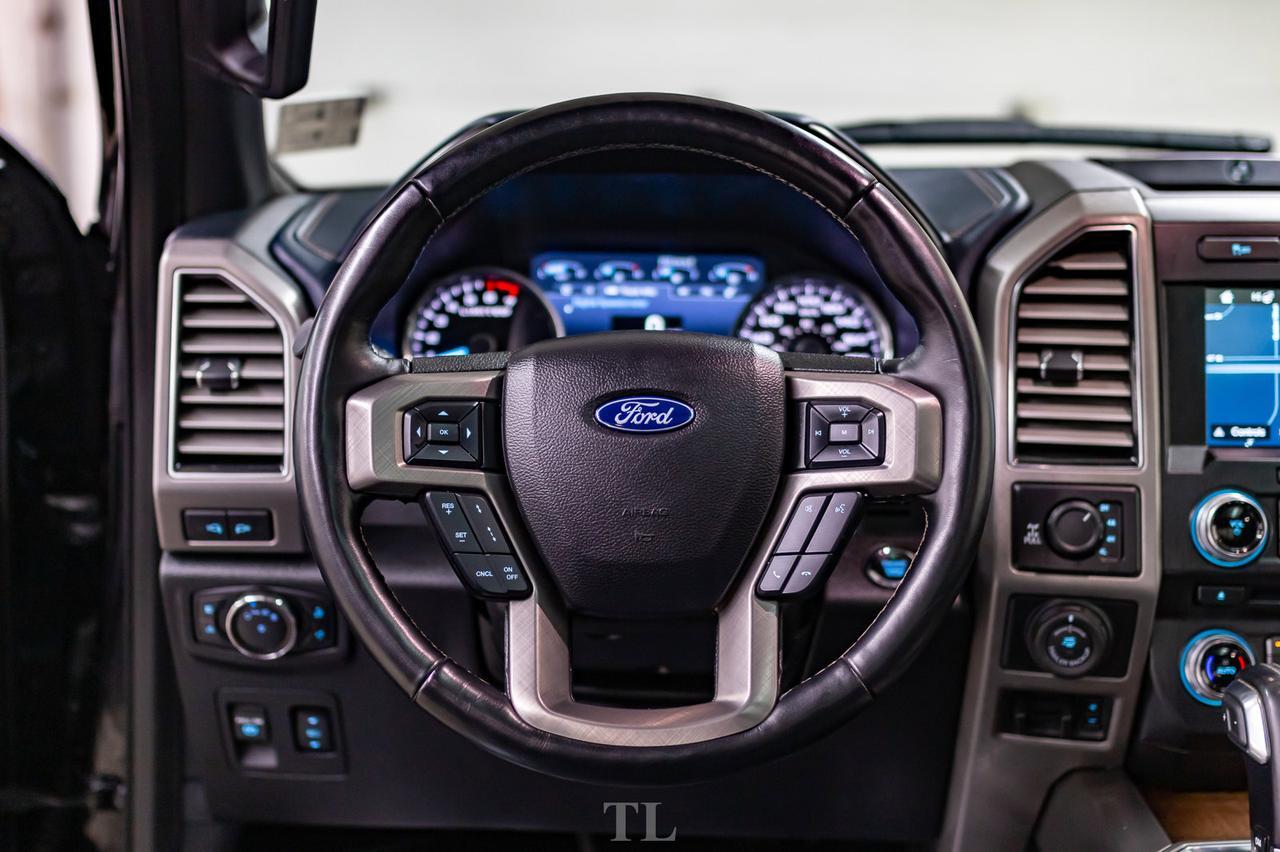 2018 Ford F-150 4x4 Super Crew Limited Level Kit Leather Roof Nav Red Deer AB