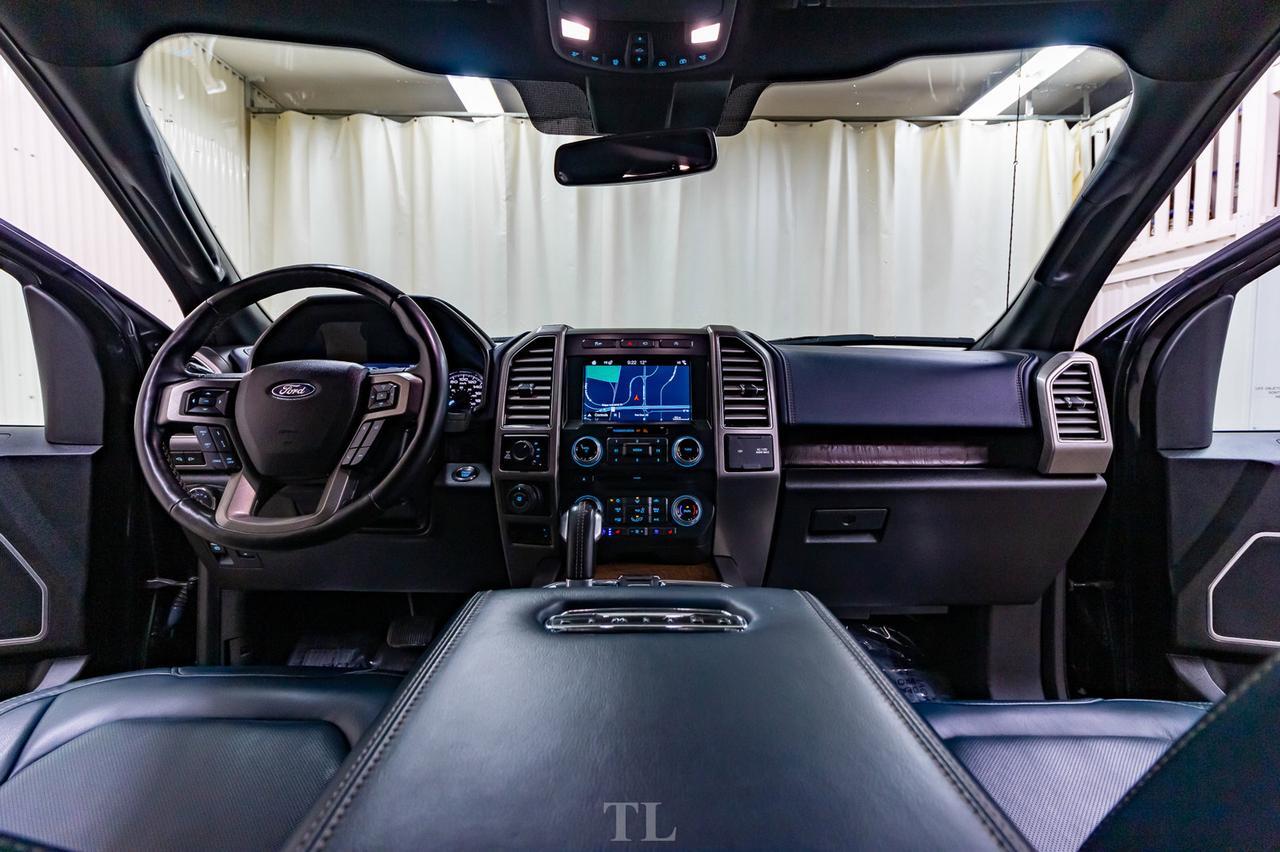 2018 Ford F-150 4x4 Super Crew Limited Level Kit Leather Roof Nav Red Deer AB