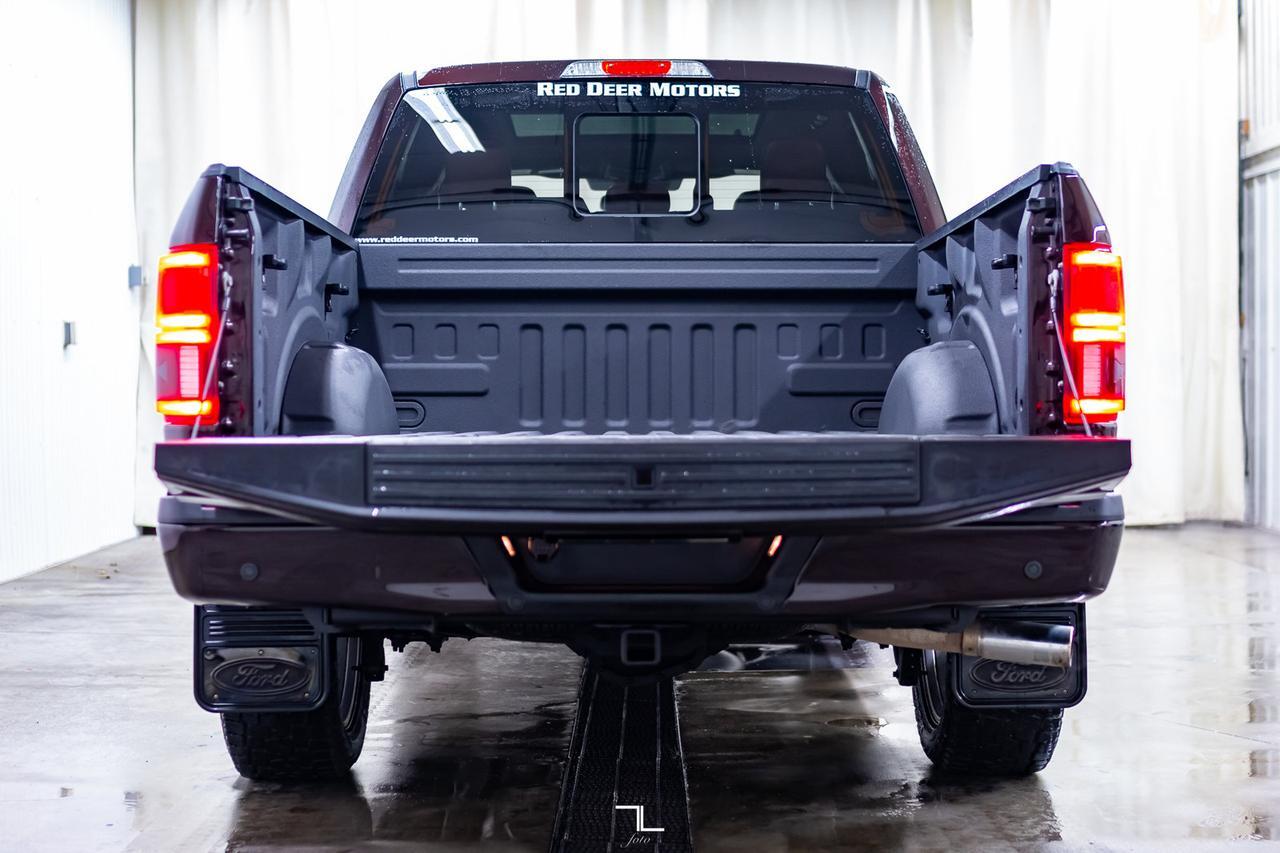 2018 Ford F-150 4x4 Super Crew Platinum Leather Roof Nav Red Deer AB
