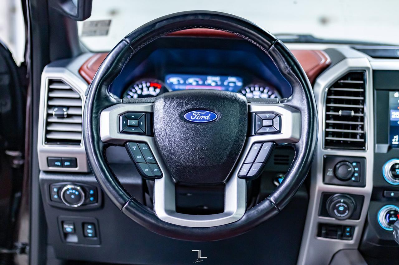 2018 Ford F-150 4x4 Super Crew Platinum Leather Roof Nav Red Deer AB