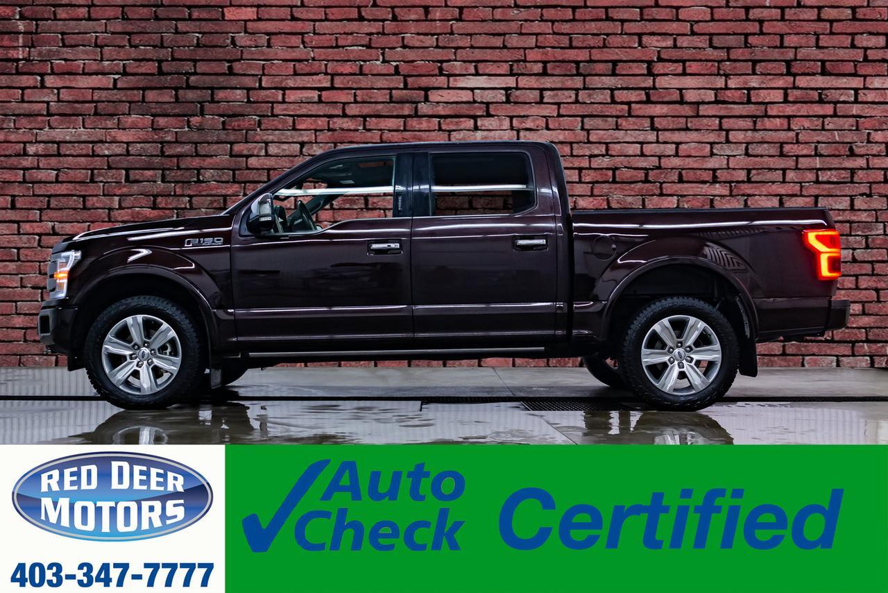 2018 Ford F-150 4x4 Super Crew Platinum Leather Roof Nav