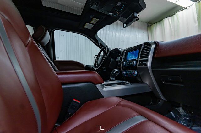 2018 Ford F-150 4x4 Super Crew Platinum Leather Roof Nav Red Deer AB