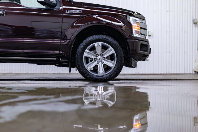 2018 Ford F-150 4x4 Super Crew Platinum Leather Roof Nav Red Deer AB
