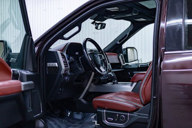 2018 Ford F-150 4x4 Super Crew Platinum Leather Roof Nav Red Deer AB