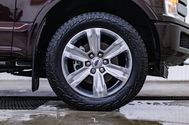 2018 Ford F-150 4x4 Super Crew Platinum Leather Roof Nav Red Deer AB