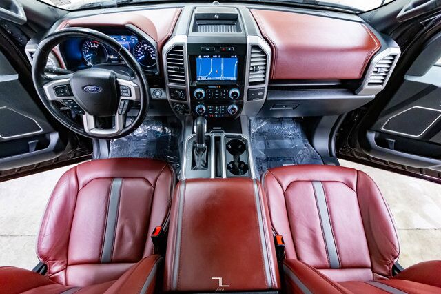 2018 Ford F-150 4x4 Super Crew Platinum Leather Roof Nav Red Deer AB