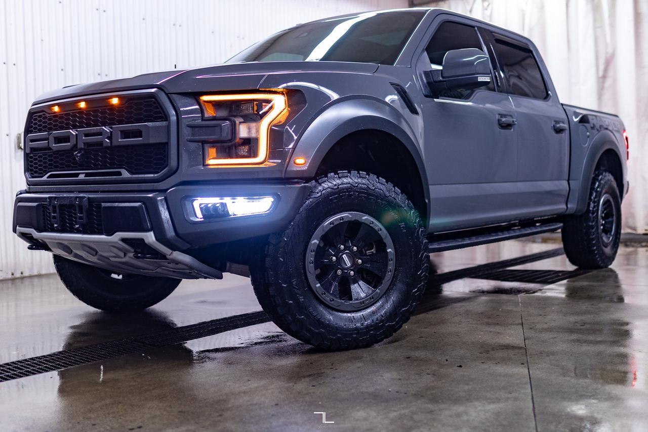 2018 Ford F-150 4x4 Super Crew Raptor Leather Roof Nav BCam Red Deer AB