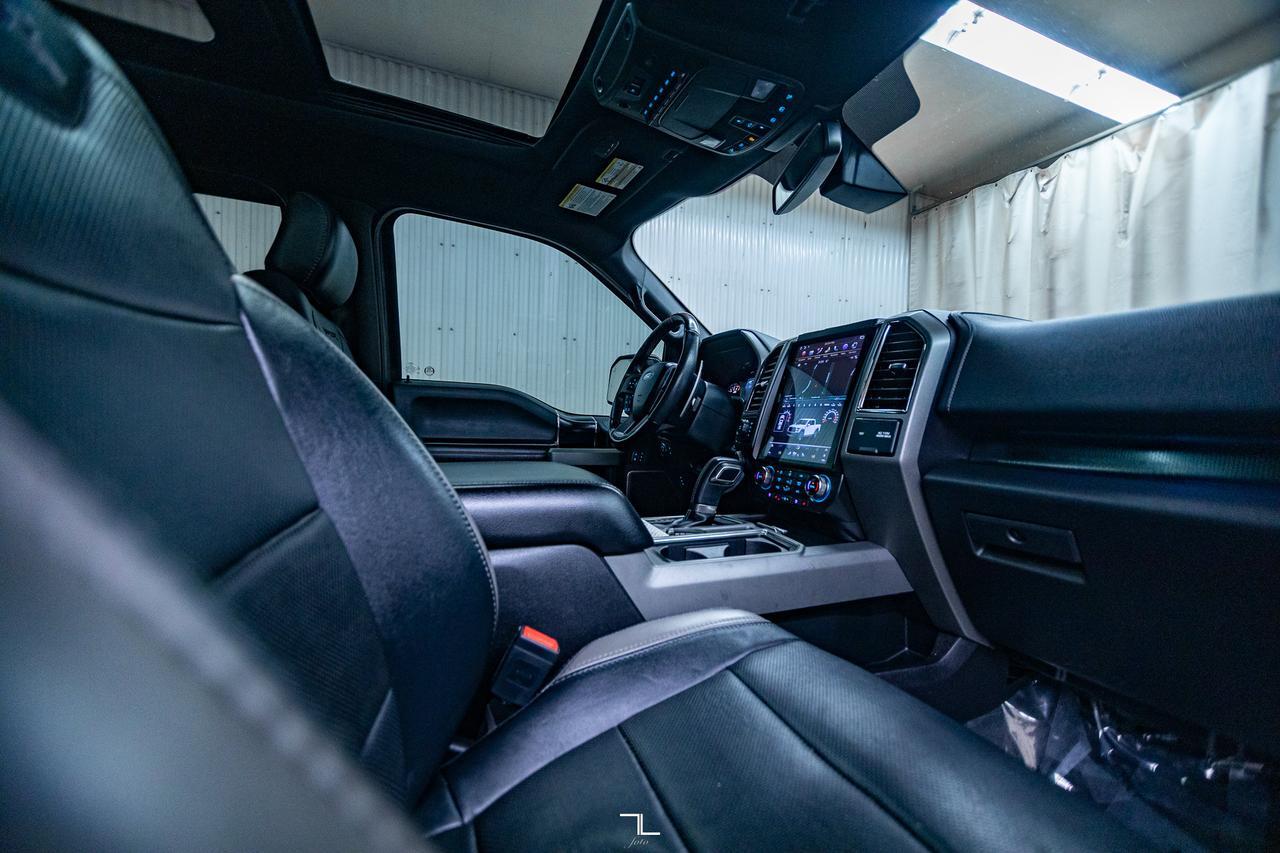 2018 Ford F-150 4x4 Super Crew Raptor Leather Roof Nav BCam Red Deer AB