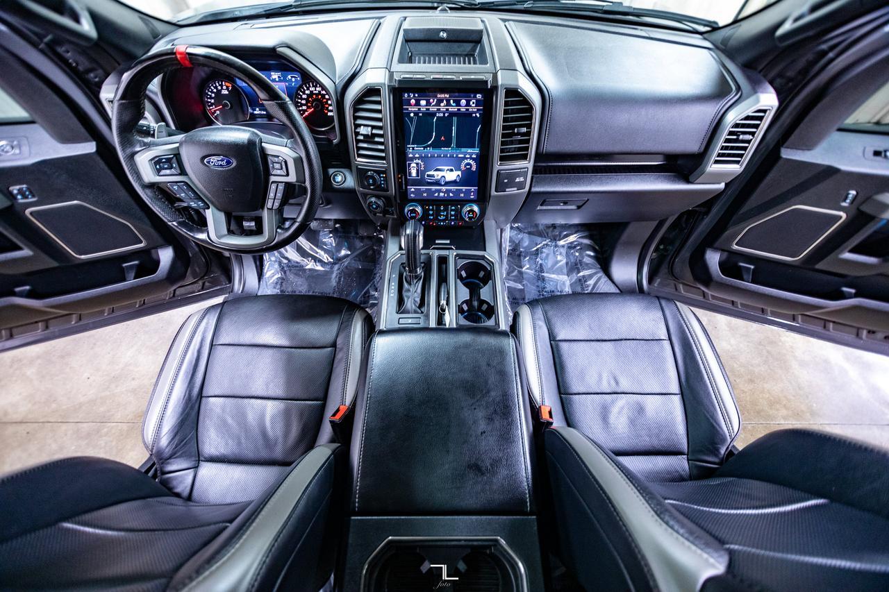 2018 Ford F-150 4x4 Super Crew Raptor Leather Roof Nav BCam Red Deer AB