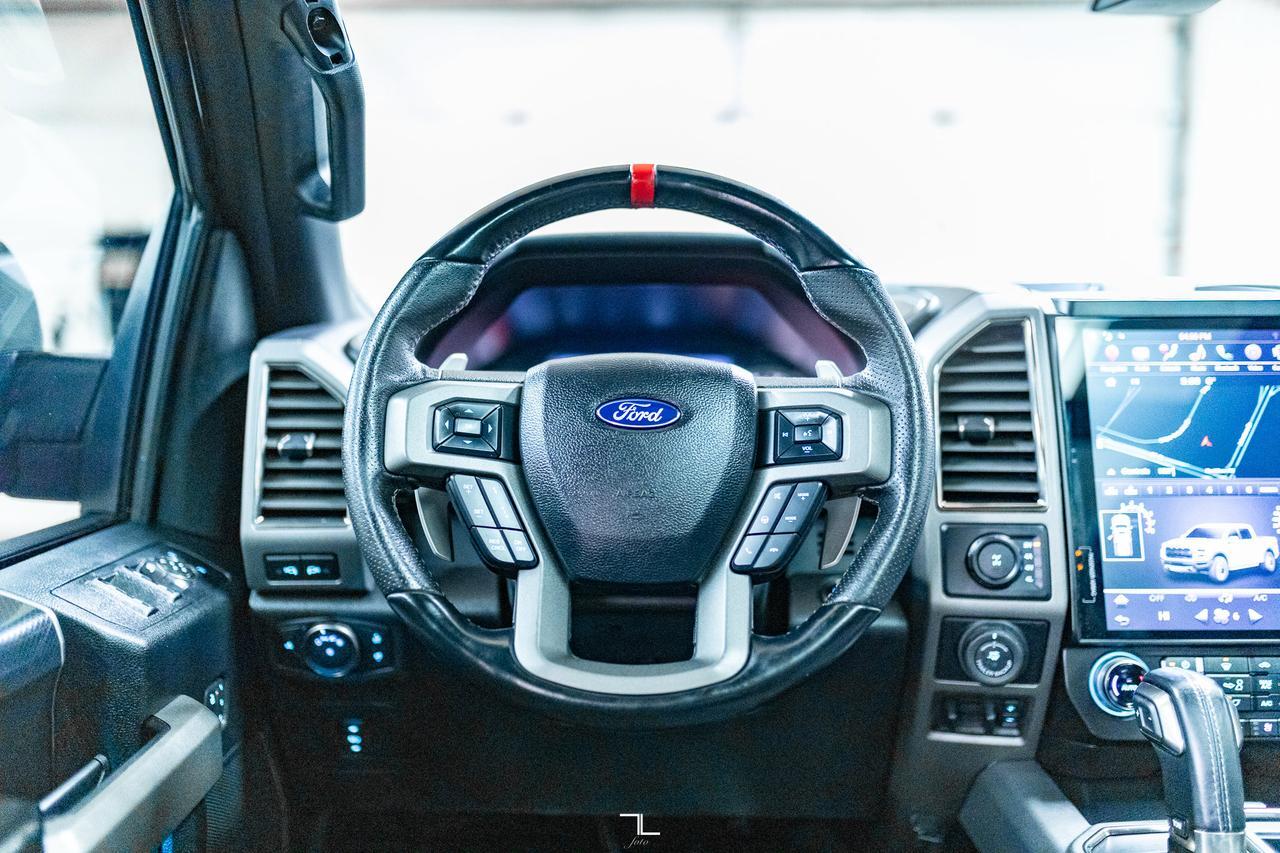 2018 Ford F-150 4x4 Super Crew Raptor Leather Roof Nav BCam Red Deer AB